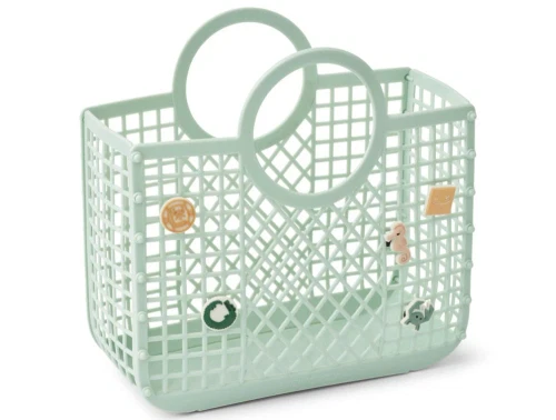 Liewood light peppermint kurvetaske med vedhæng Samantha